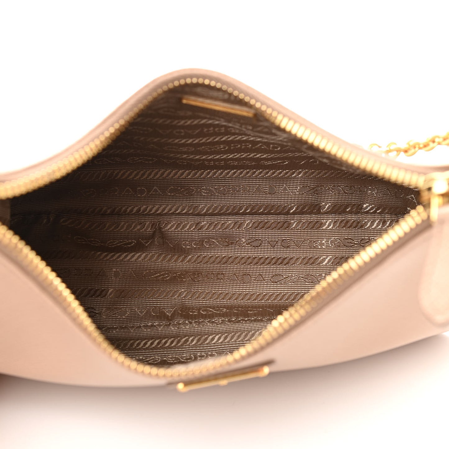 Saffiano Re-Edition 2005 Shoulder Bag Cammeo Beige
