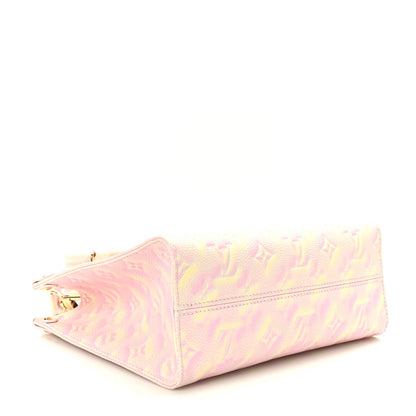 Louis Vuitton Empreinte Monogram Summer Stardust Onthego PM Pink 4 of 8