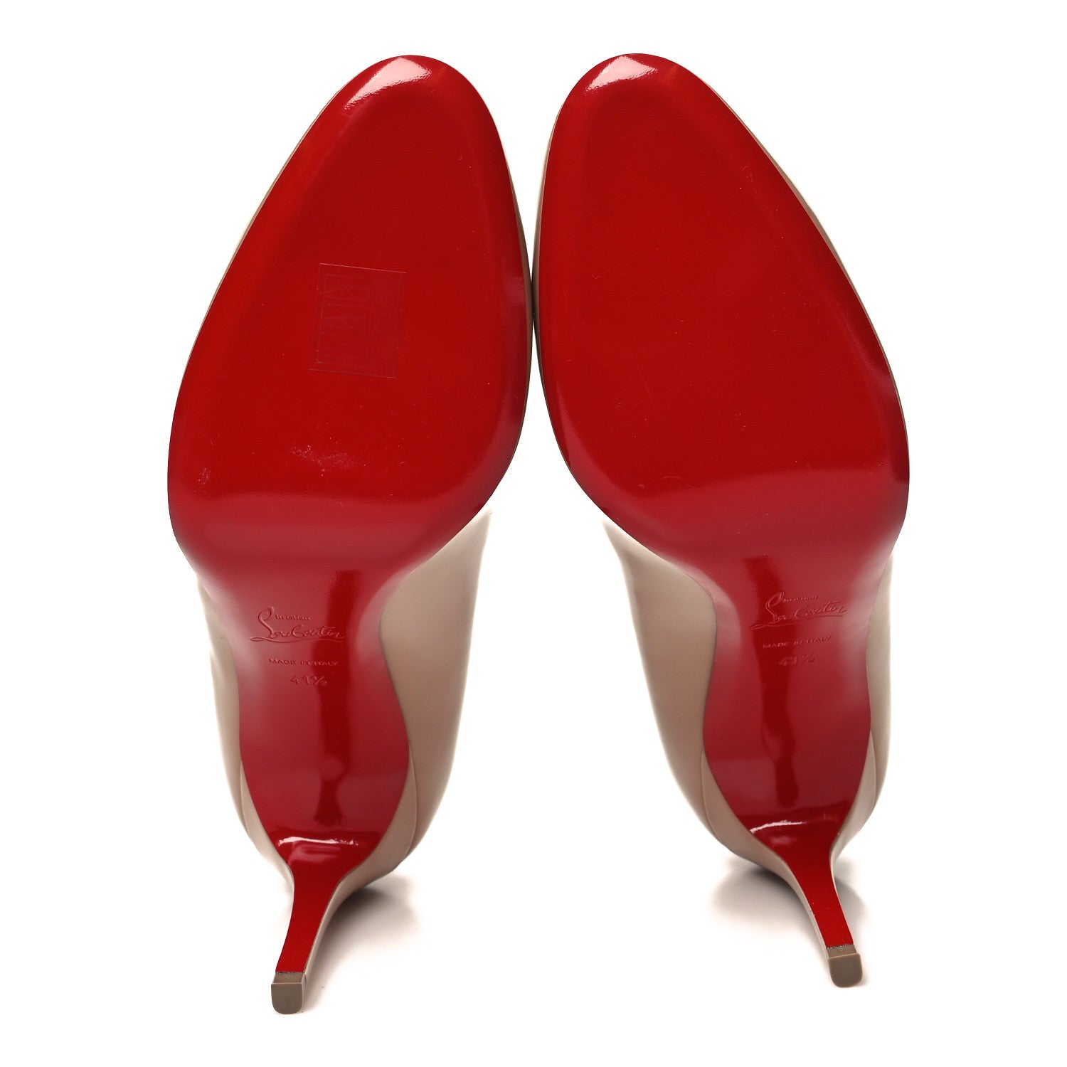 Christian Louboutin Patent Simple 70 Pumps 41.5 Nude 5 of 8