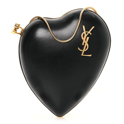 Saint Laurent Calfskin Monogram Love Box Bag Black 1 of 12