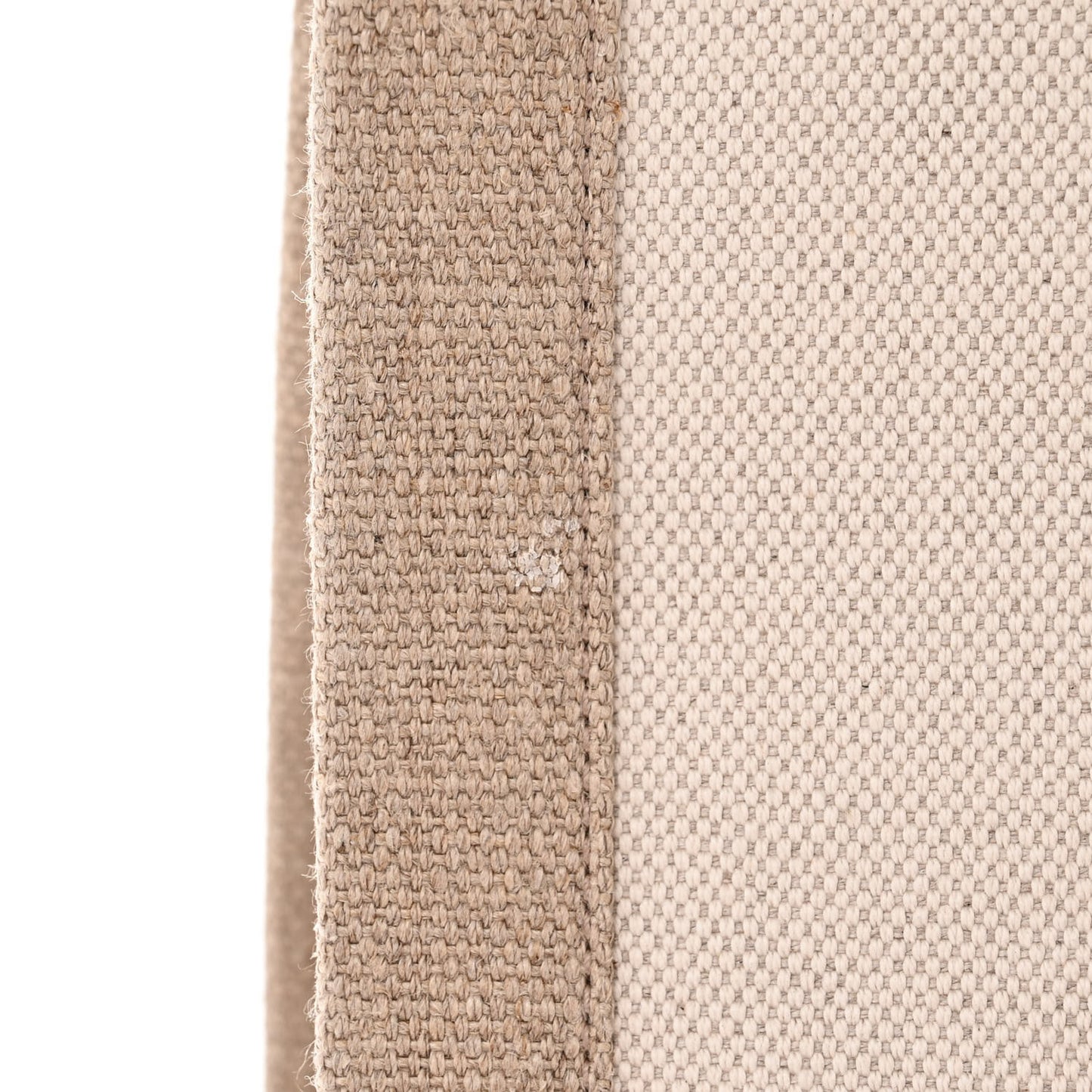 SAINT LAURENT Linen Calfskin Small Rive Gauche Tote Greggio Natural