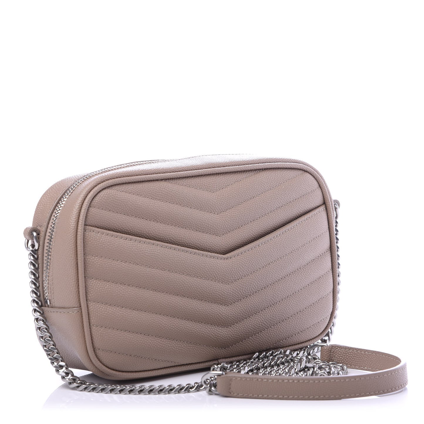 Grain De Poudre Matelasse Monogram Mini Lou Camera Bag Pale Blush