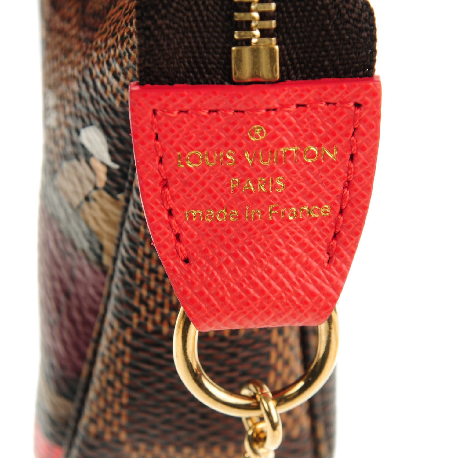 Louis Vuitton Damier Ebene 2015 Christmas Animation Mini Pochette Accessories 6 of 7