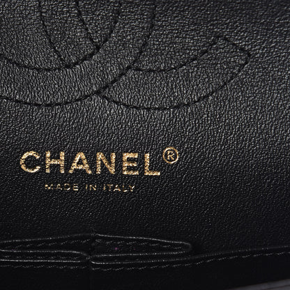 Chanel Calfskin Double Stitch 2.55 Reissue 224 Flap Black 6 of 10