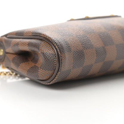 Louis Vuitton Damier Ebene Eva Clutch 9 of 11