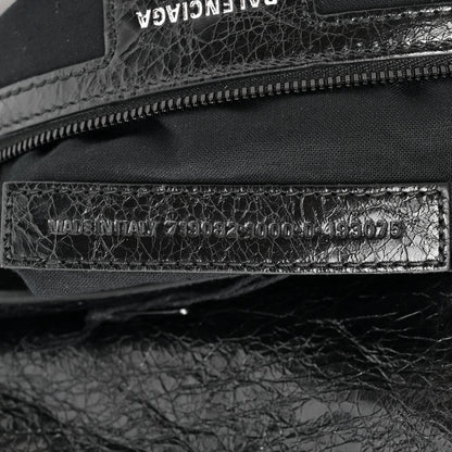 Balenciaga Agneau Arena XS Le Cagole Flap Bag Black 8 of 11
