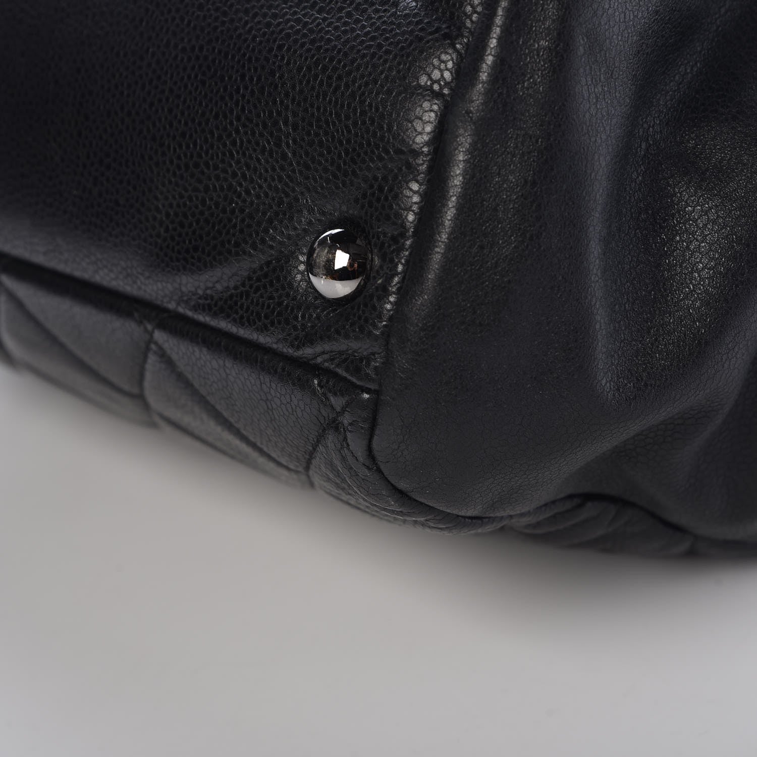 Chanel Soft Caviar Quilted Large Cells Tote Black 11 of 12