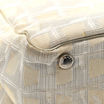 Chanel Nylon Medium Travel Tote Beige 33 of 35