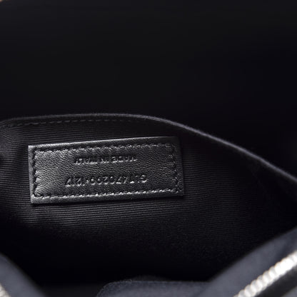 Saint Laurent Lambskin Monogram Small Lou Camera Bag Black 8 of 9