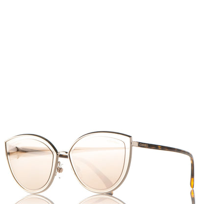 Chanel Metal Cat Eye Sunglasses 4222 1 of 8