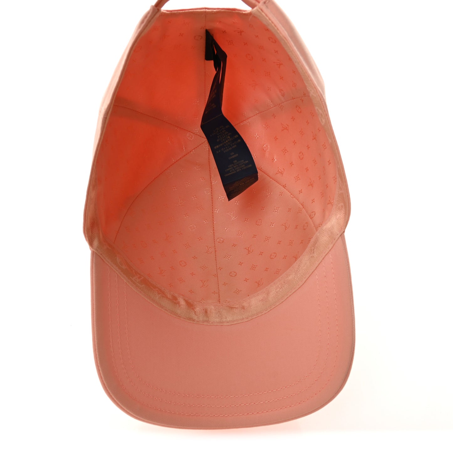 Cotton LV Signature Cap M Sunset