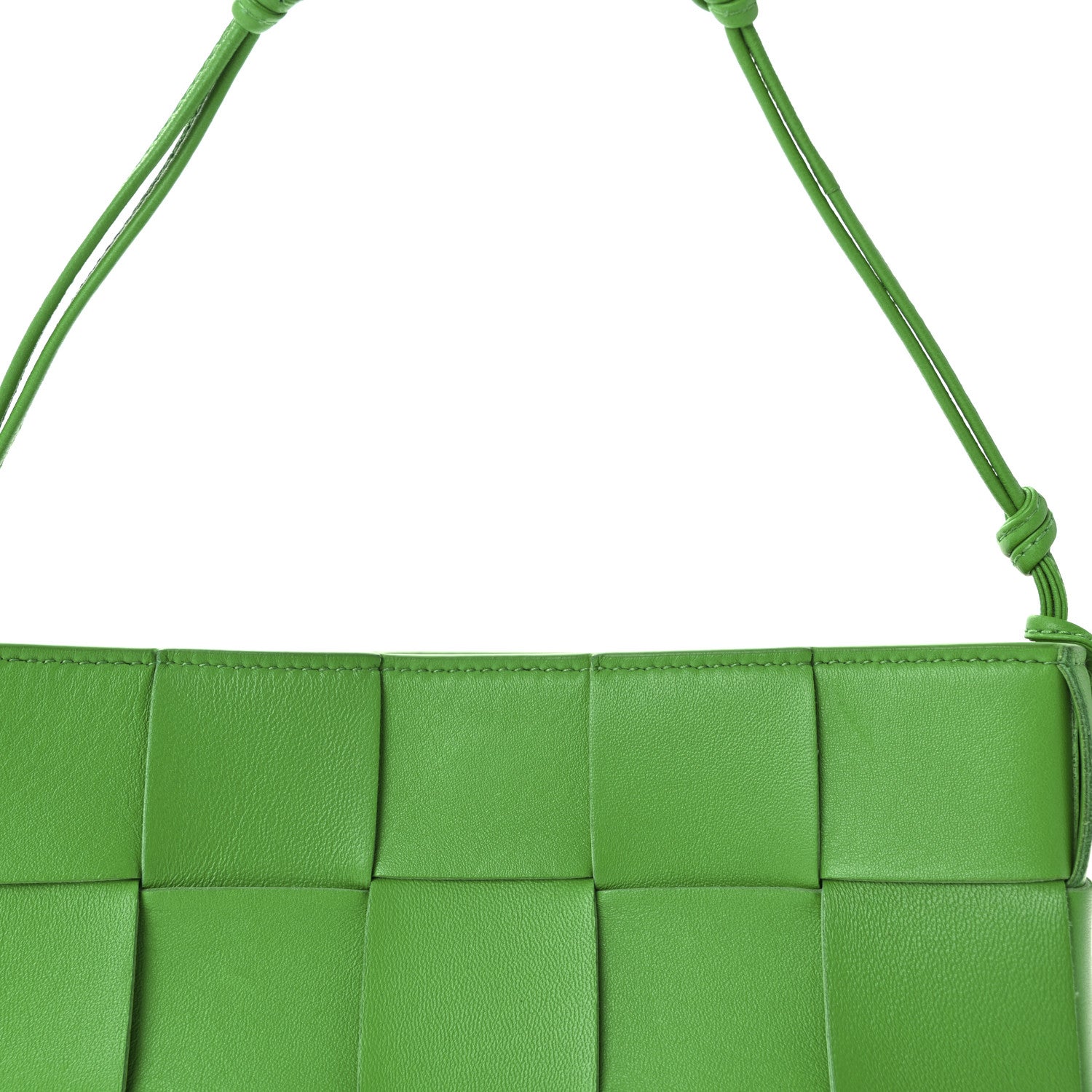 Bottega Veneta Calfskin Maxi Intrecciato Cassette Pouch On Strap Parakeet 7 of 9