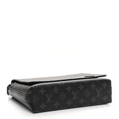 Louis Vuitton Monogram Eclipse District PM Black 3 of 10