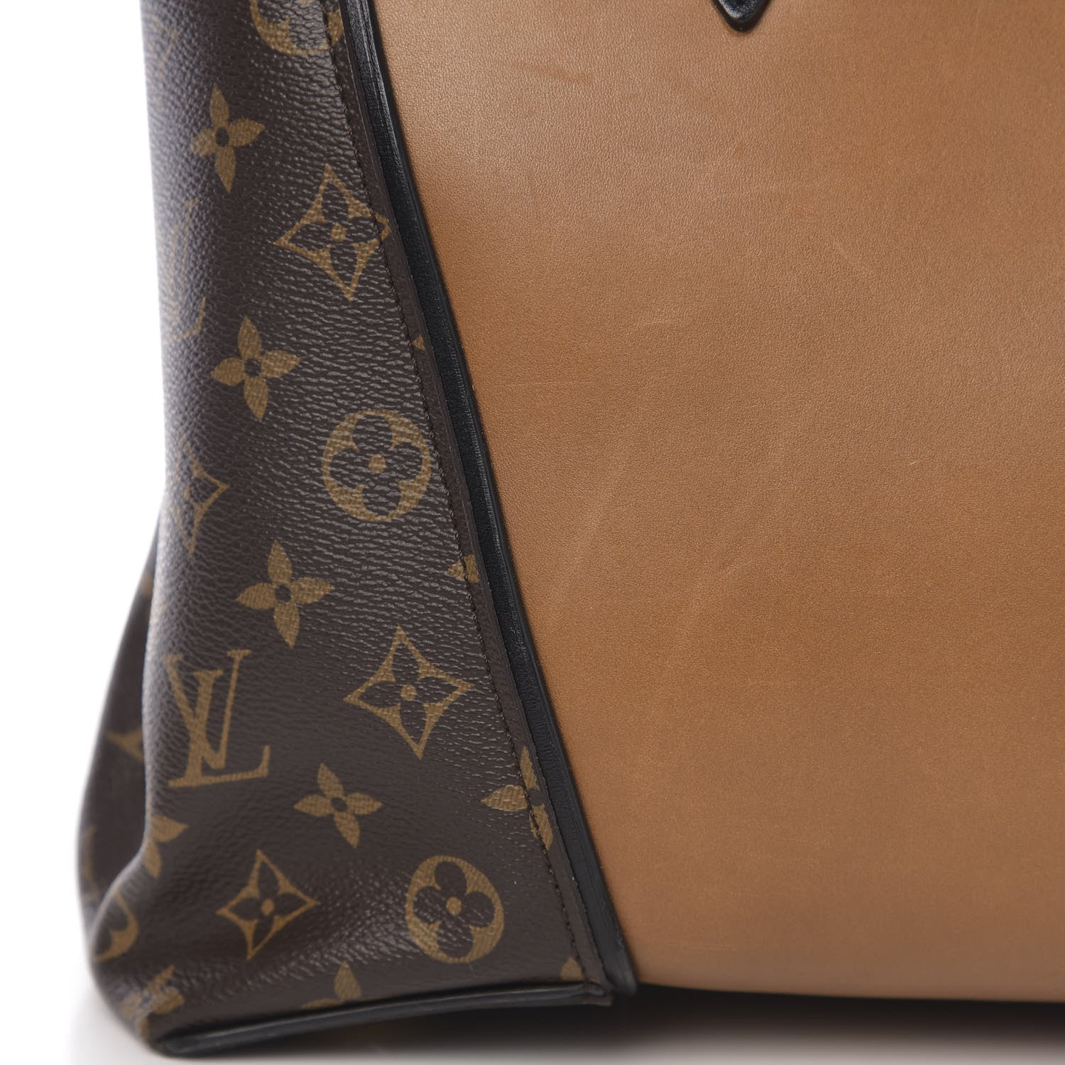 Louis Vuitton Monogram Cuir Orfevre Tote W PM Noisette 7 of 10