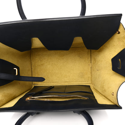 Celine Smooth Calfskin Small Tie Knot Tote Navy Blue 5 of 11