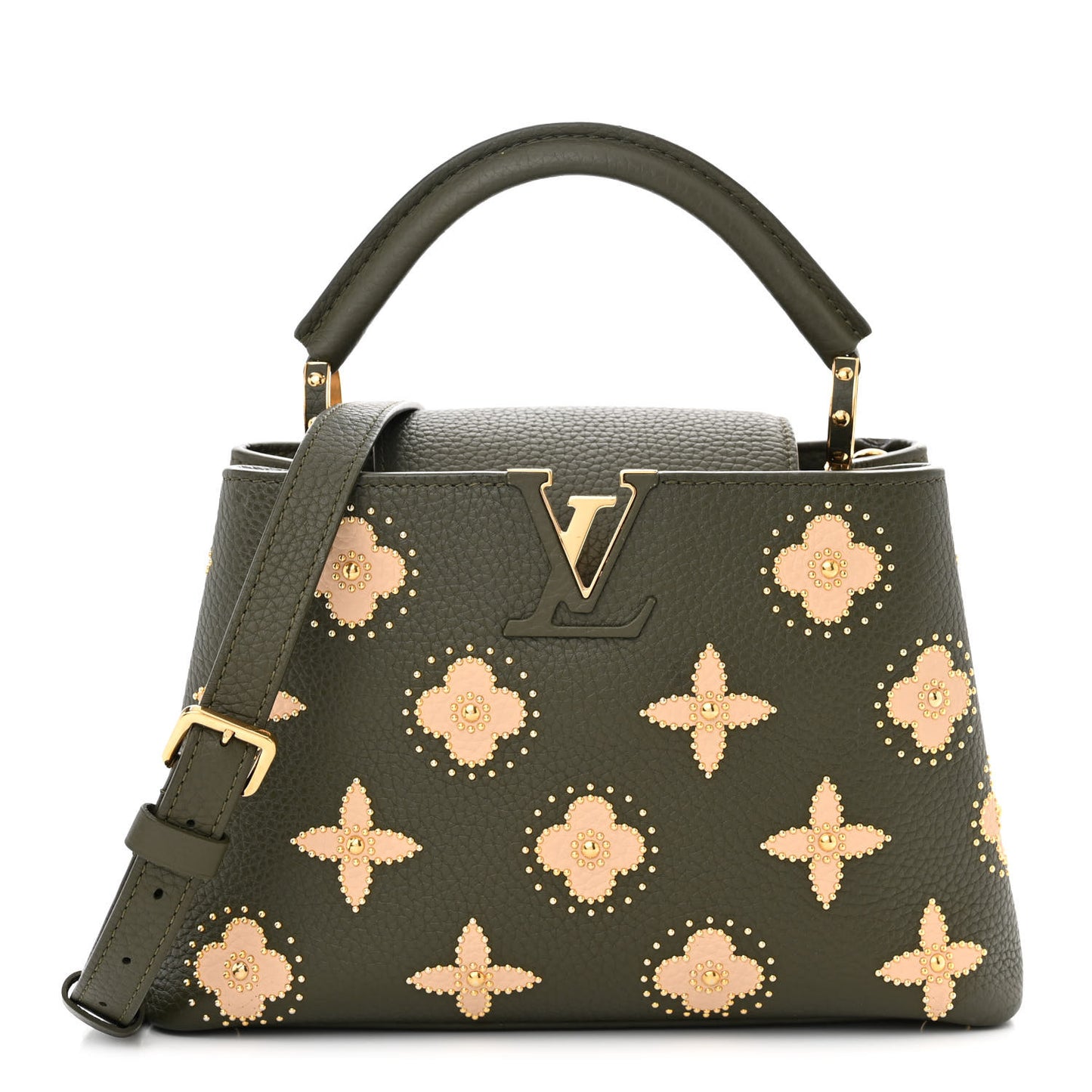 Taurillon Flowers Capucines BB Khaki