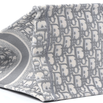 Christian Dior Oblique Medium Book Tote Grey 8 of 9