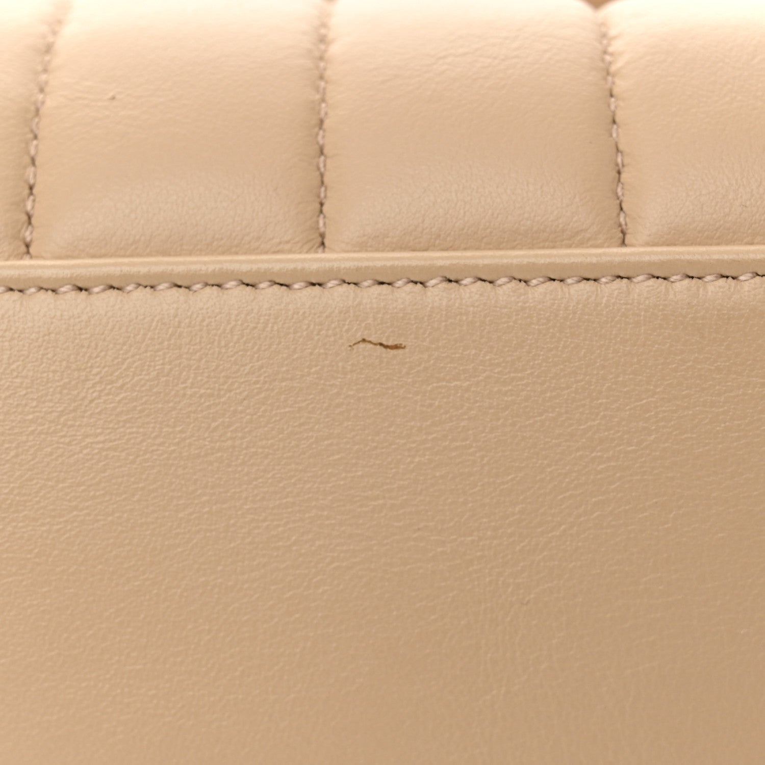 Saint Laurent Calfskin Y Quilted Monogram Medium Loulou Chain Satchel Nude Powder 11 of 11