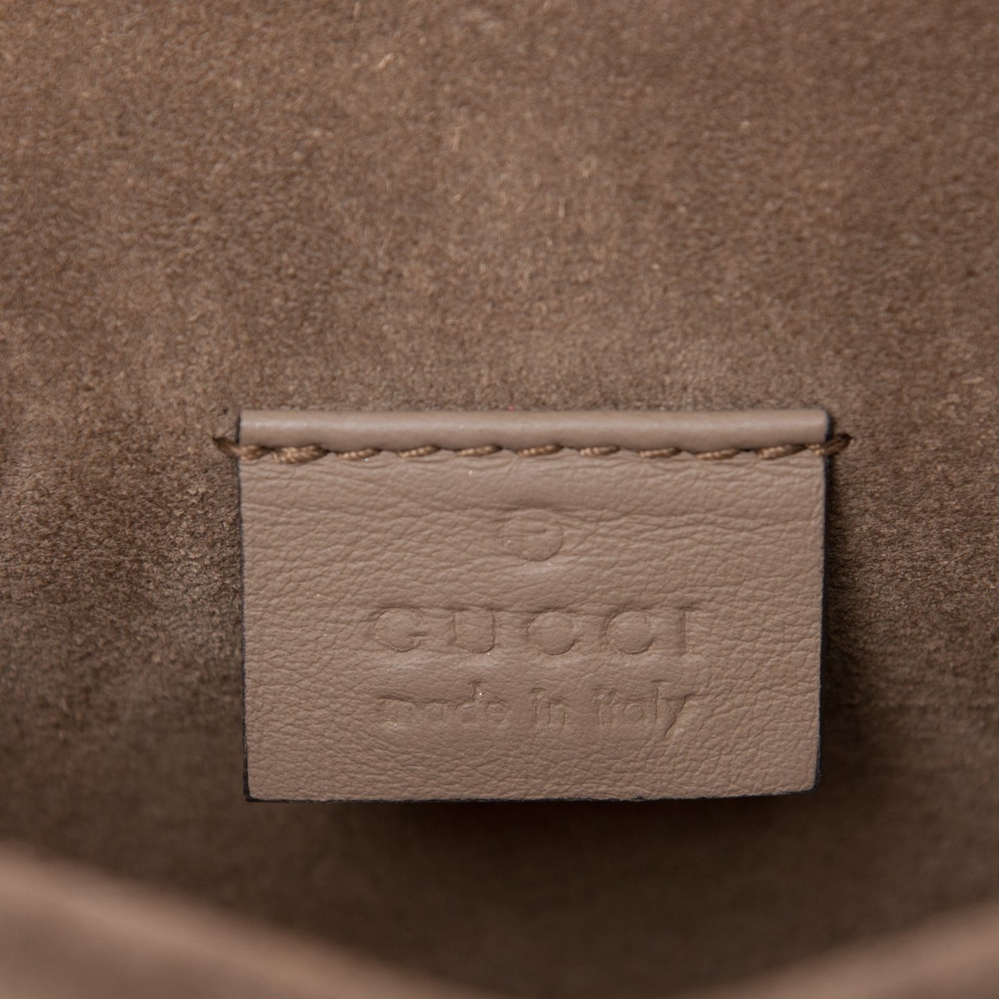 GG Supreme Monogram Mini Dionysus Shoulder Bag Taupe
