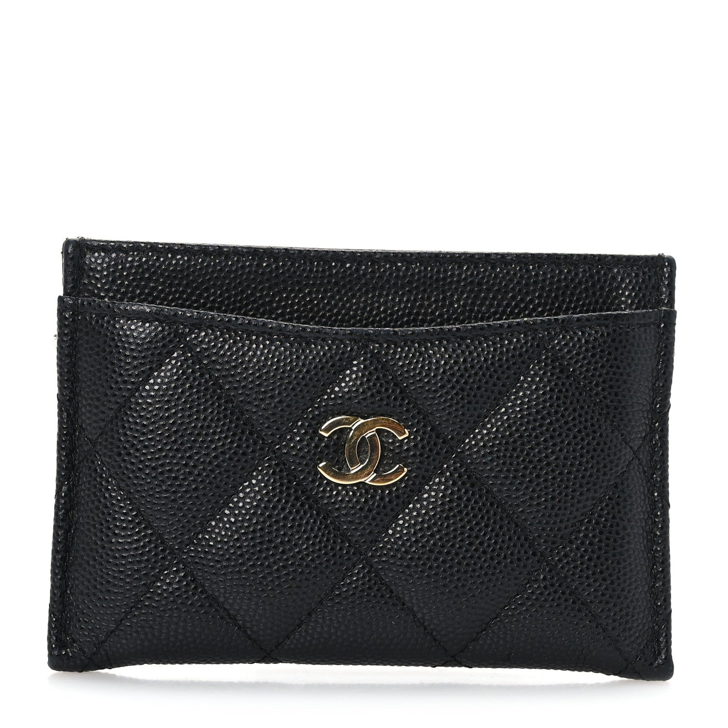 Chanel Caviar Quilted Card Holder Black 1 of 8