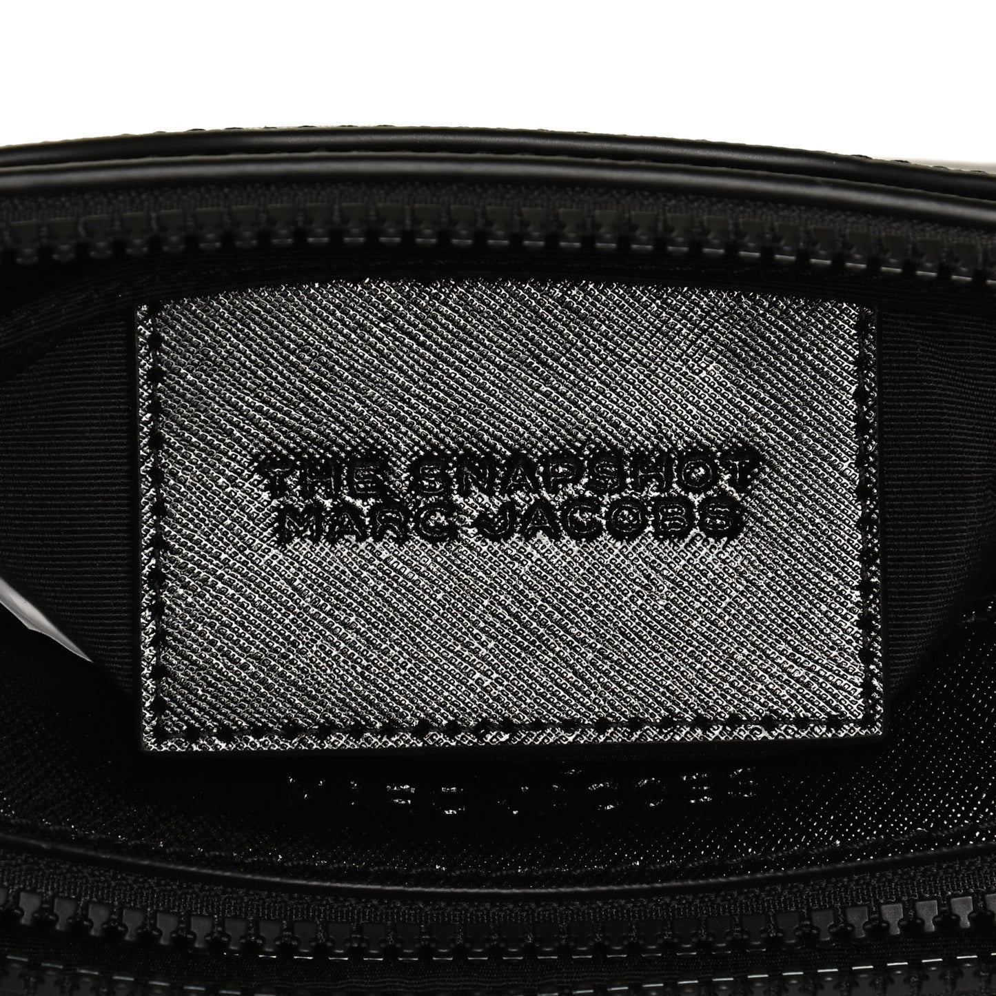 Saffiano Small Snapshot Camera Bag Black
