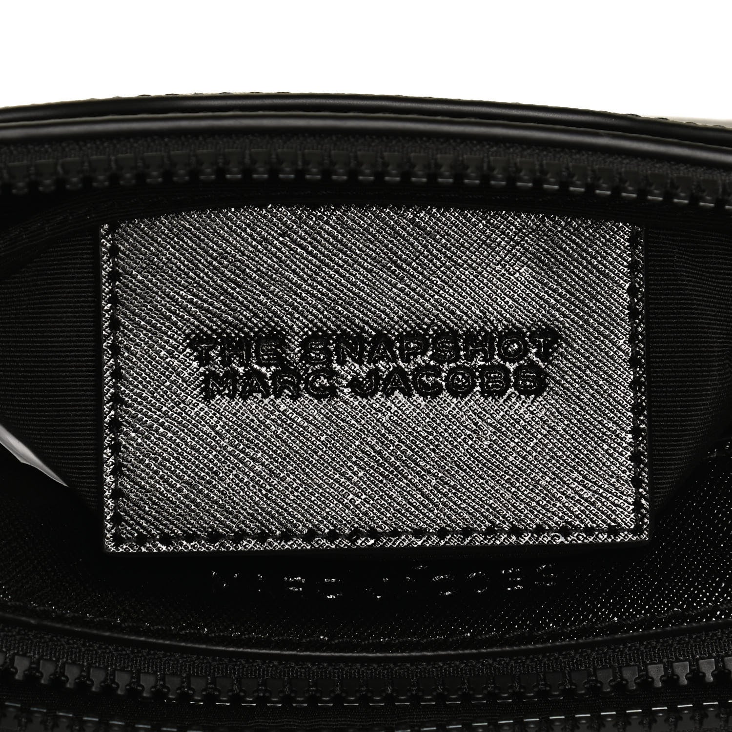 Marc Jacobs Saffiano Small Snapshot Camera Bag Black 5 of 9