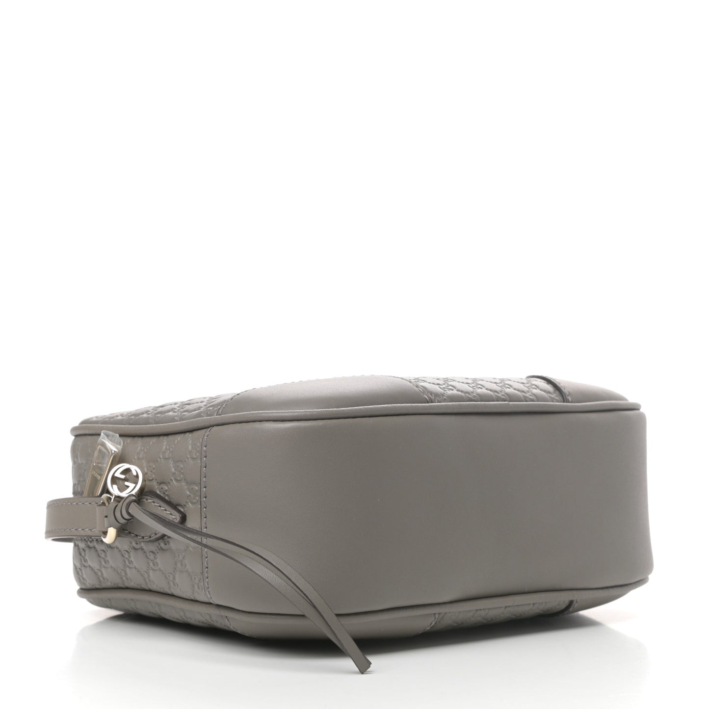 Microguccissima Mini Bree Messenger Bag Grey