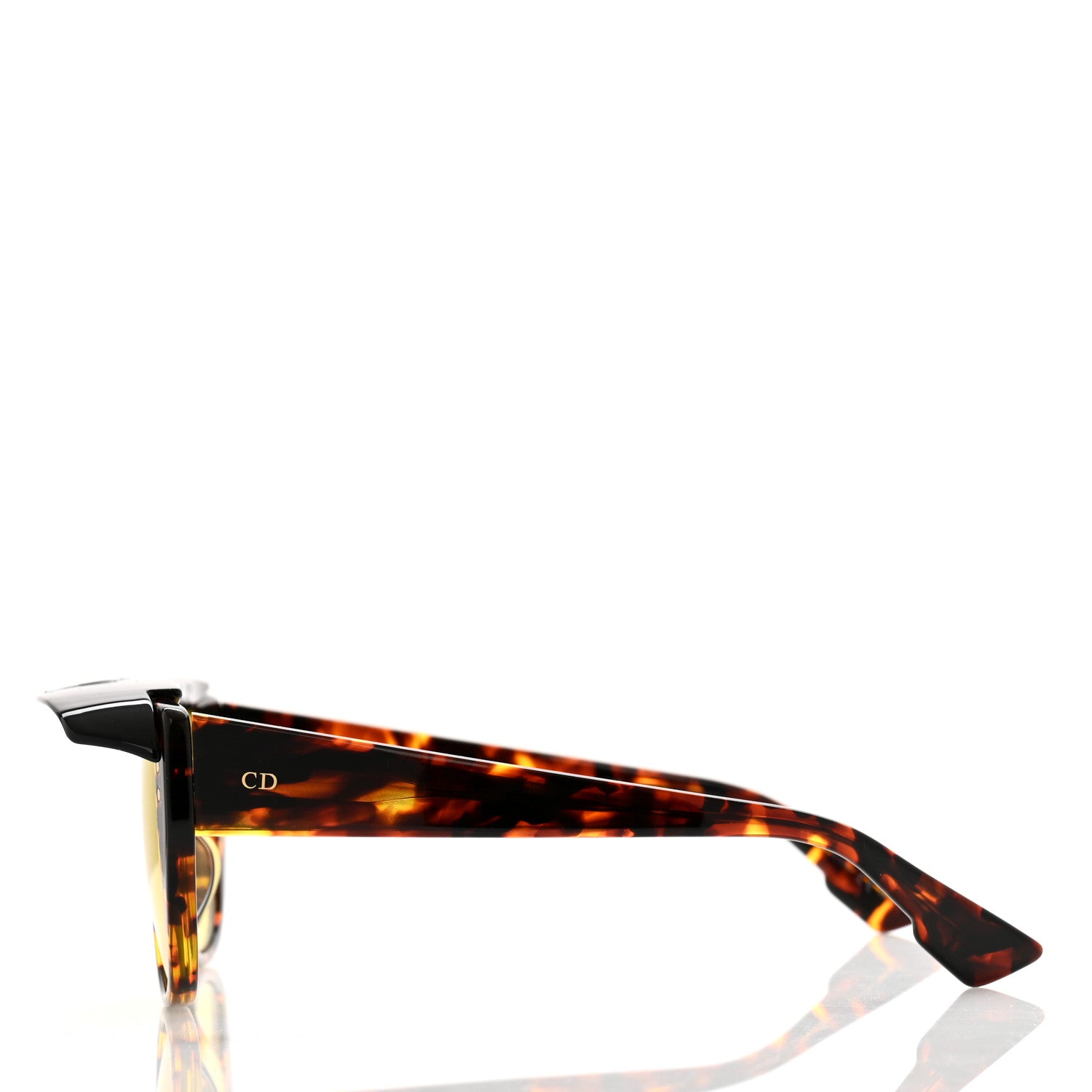 Christian Dior Acetate DiorClub2 Sunglasses Havana 3 of 8