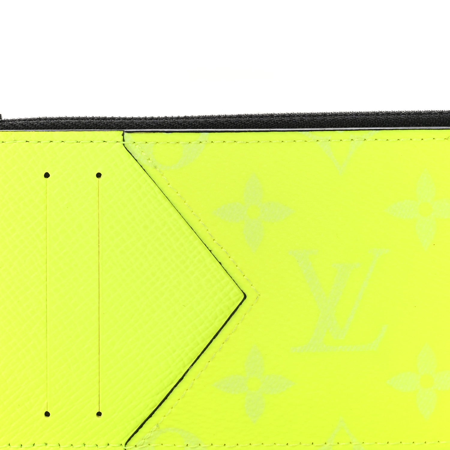 Louis Vuitton Taigarama Coin Card Holder Yellow 7 of 7