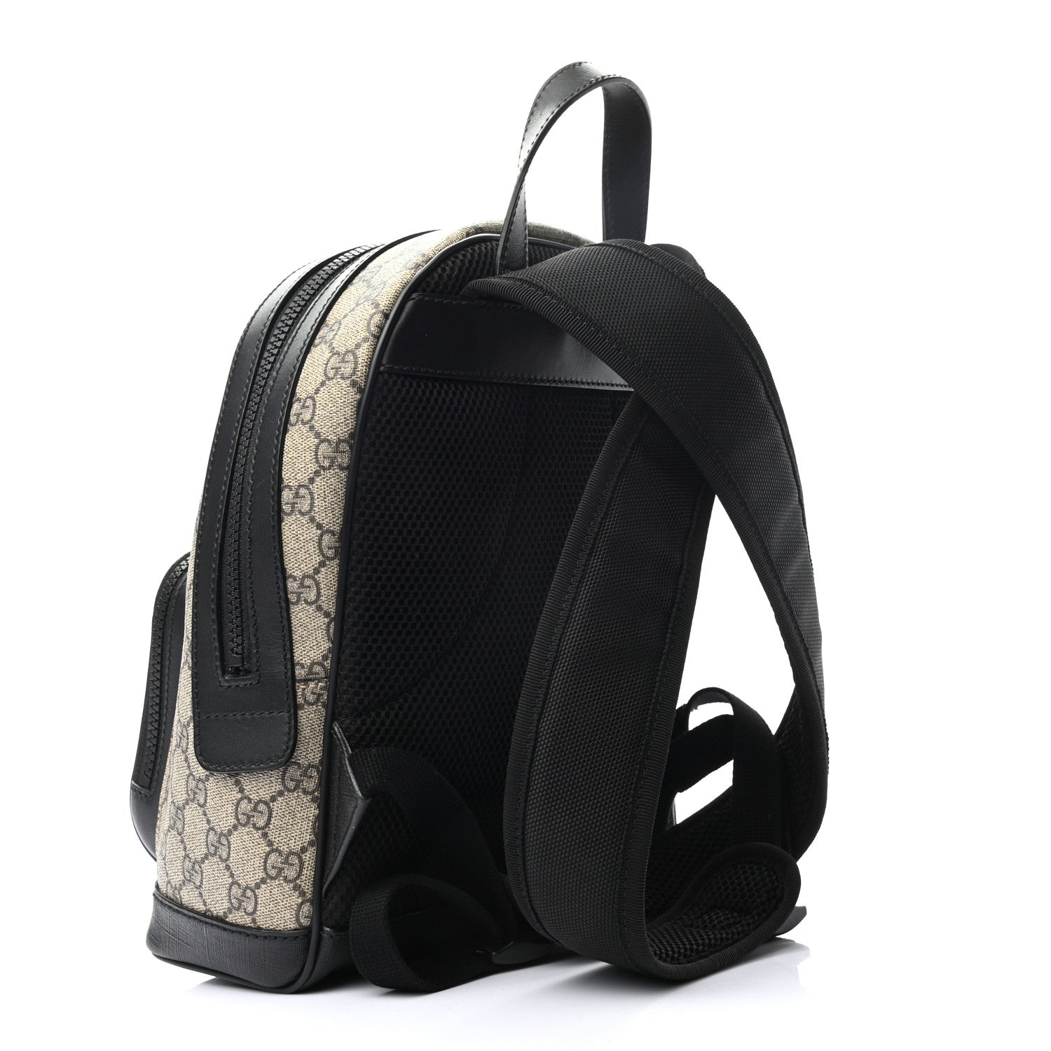 Gucci GG Supreme Monogram Small Eden Day Backpack Black 3 of 12