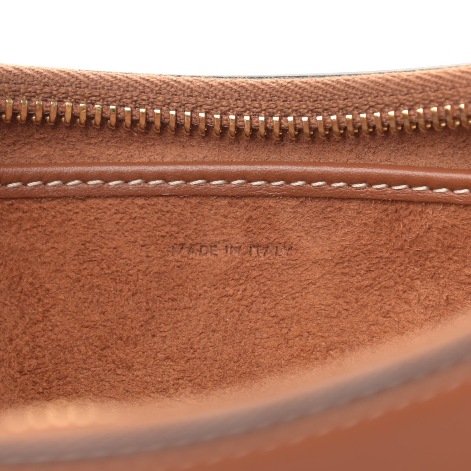 Celine Smooth Calfskin Medium Strap Ava Shoulder Bag Tan 7 of 10