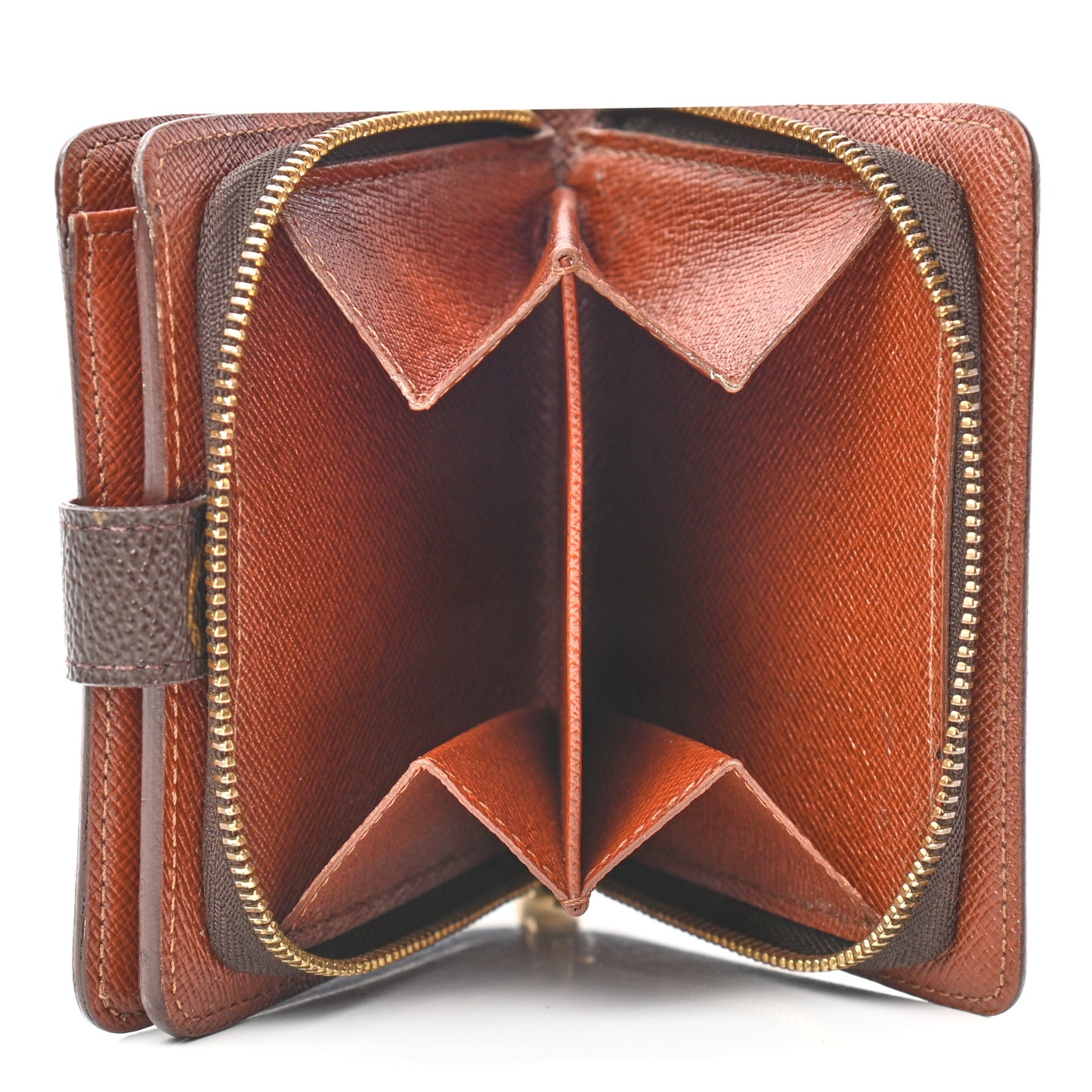 Monogram Compact Zippe Zipped Wallet