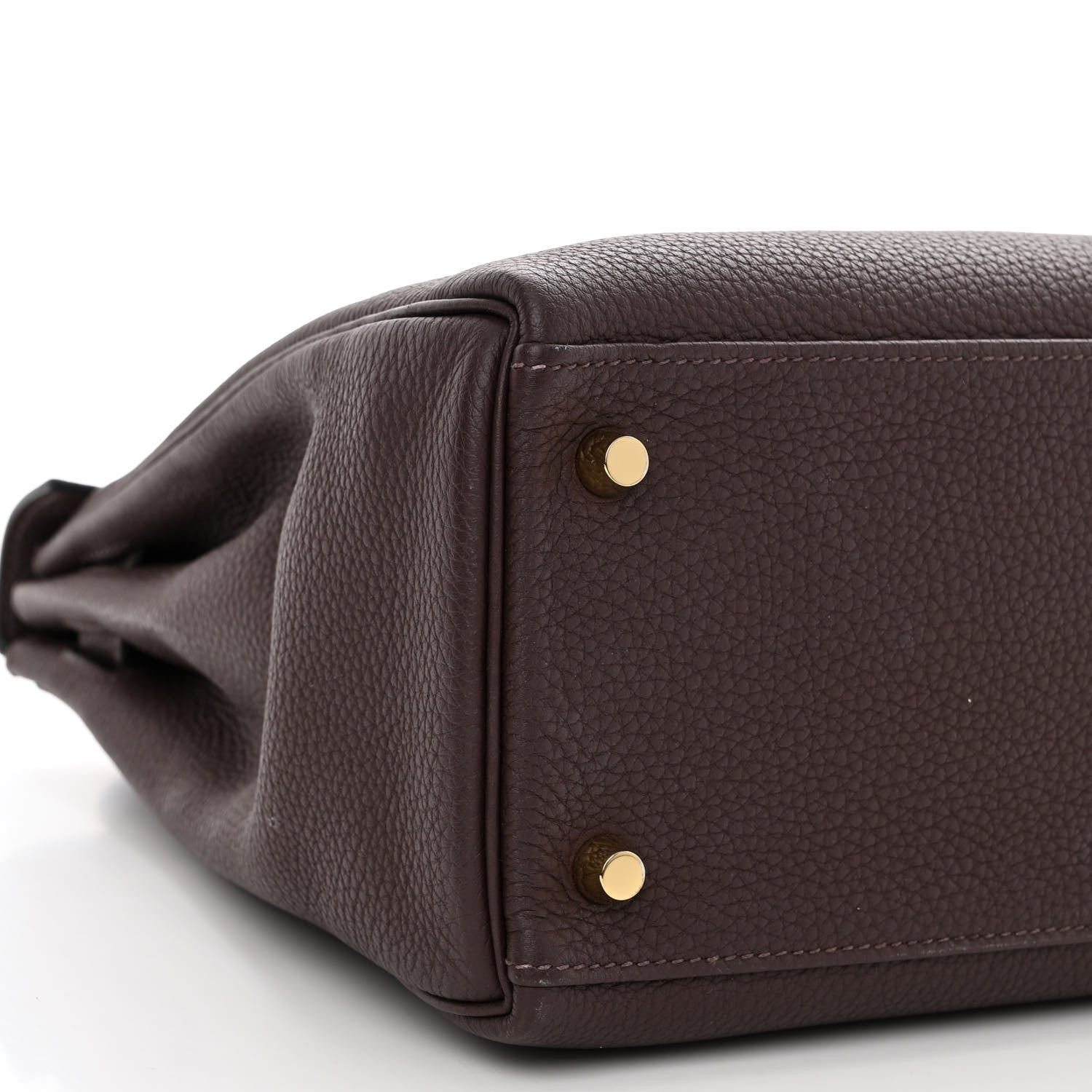 Hermes Togo Kelly Retourne 32 Chocolate 8 of 9