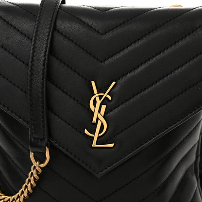 Saint Laurent Lambskin Quilted Double Flap Bag Black 9 of 12