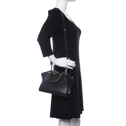 Fendi Vitello Dolce Mini 3jours Tote Blue Notte 2 of 9