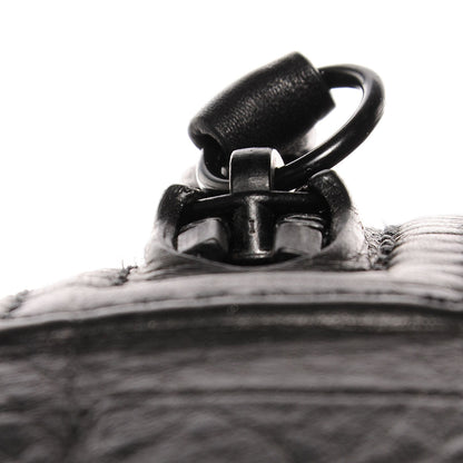 Celine Crocodile Embossed Large Phantom Luggage Black 8 of 8