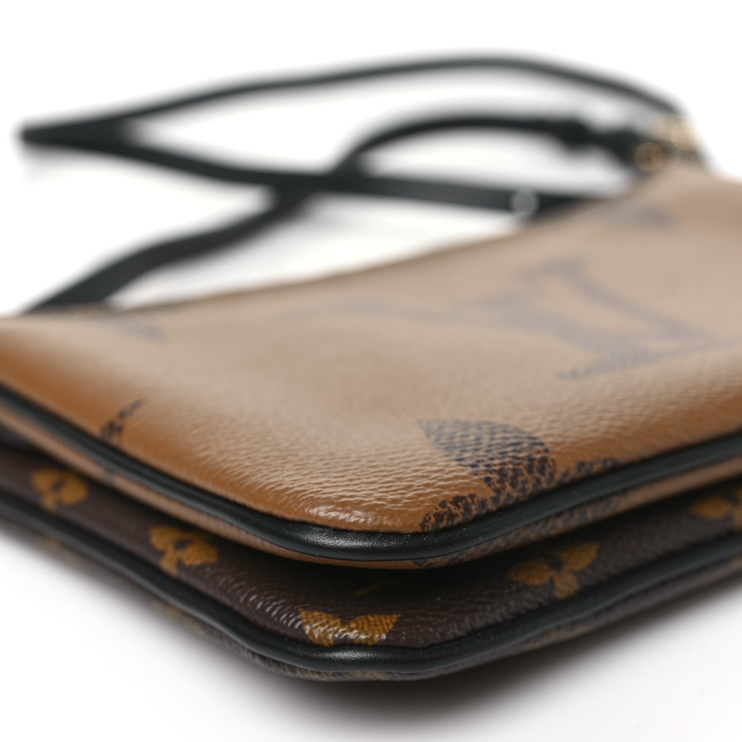 Reverse Monogram Giant Double Zip Pochette