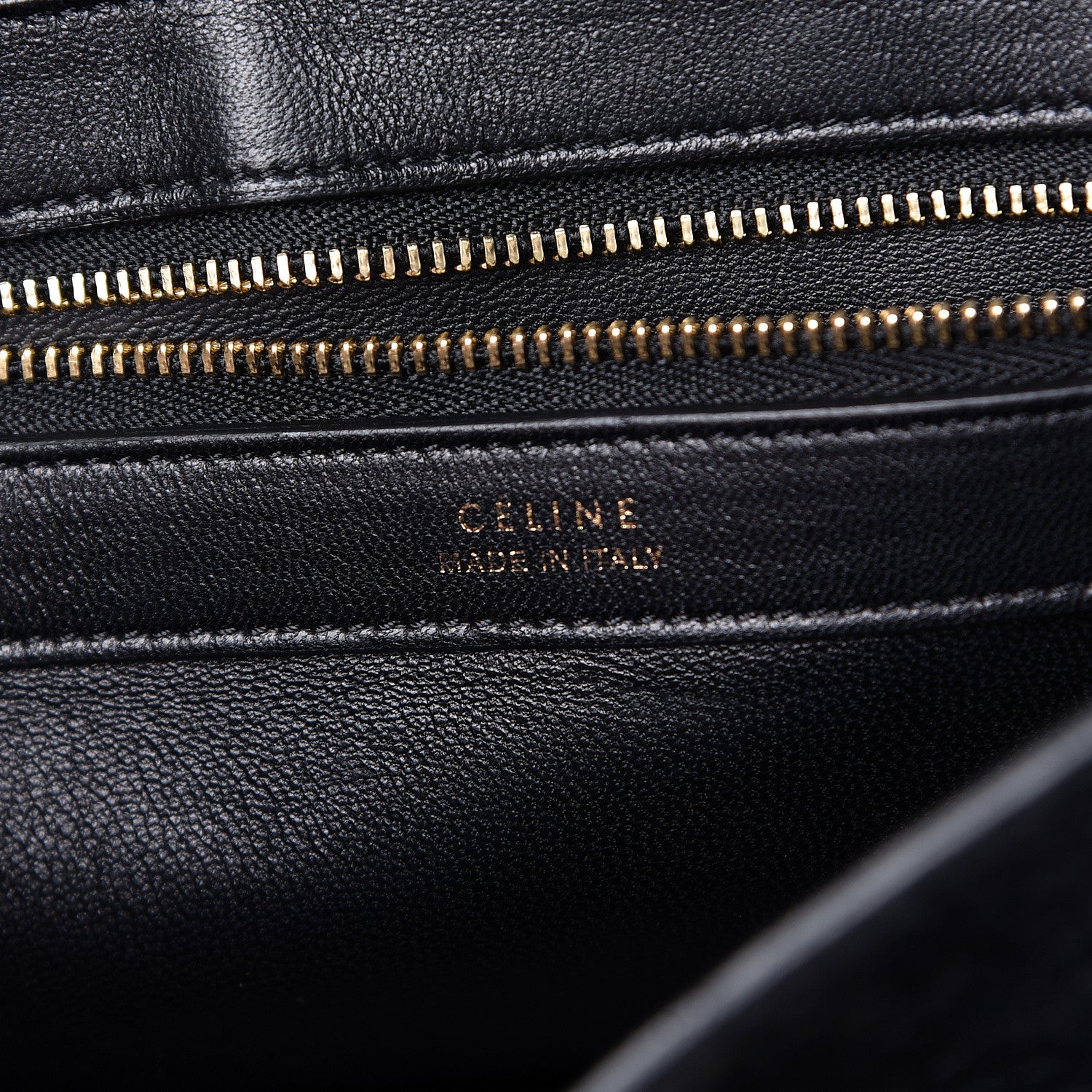 Celine Pony Hair Orb Bag Black 6 of 13