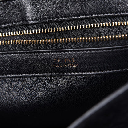 Celine Pony Hair Orb Bag Black 6 of 13