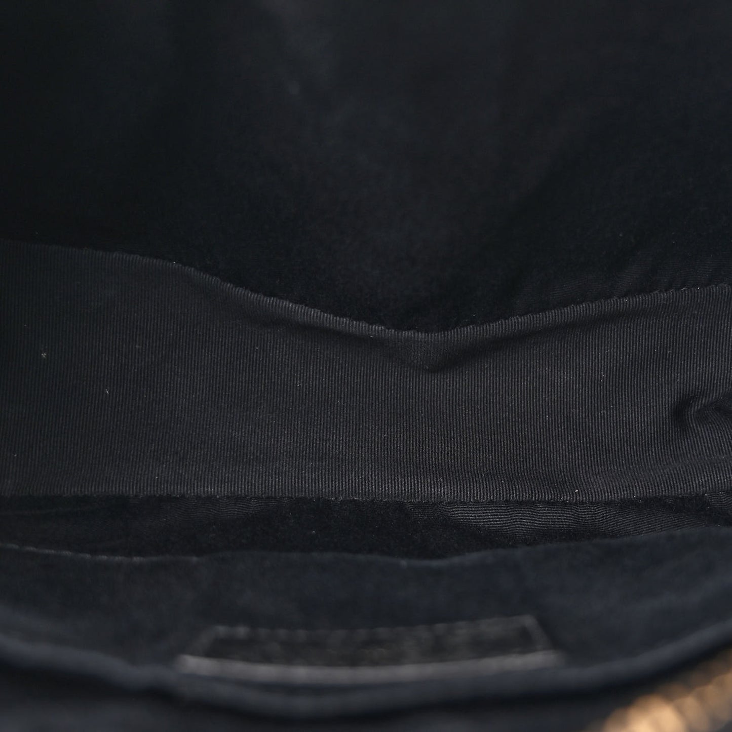 Calfskin Matelasse Monogram Monochrome Lou Camera Bag Black