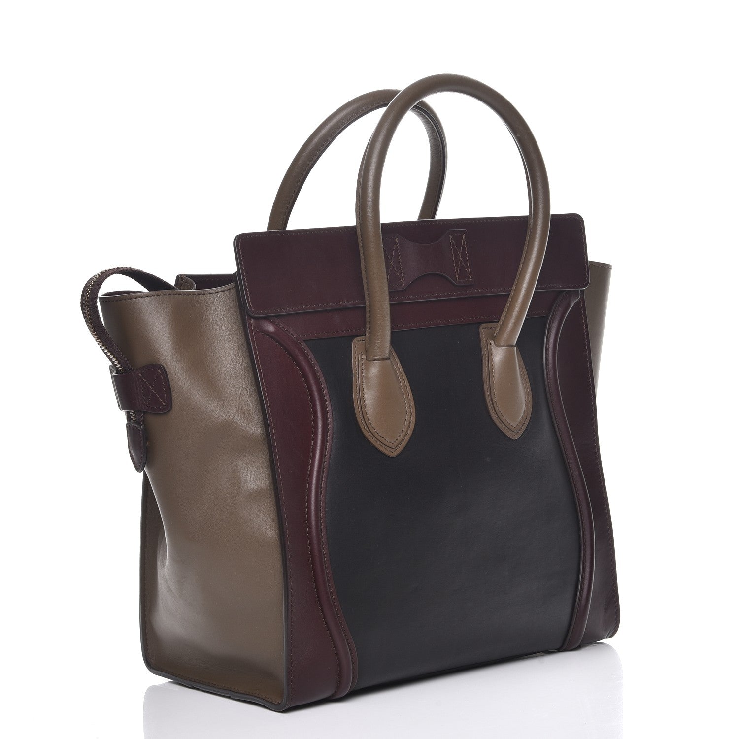 Celine Smooth Calfskin Mini Tri-Color Luggage 2 of 10
