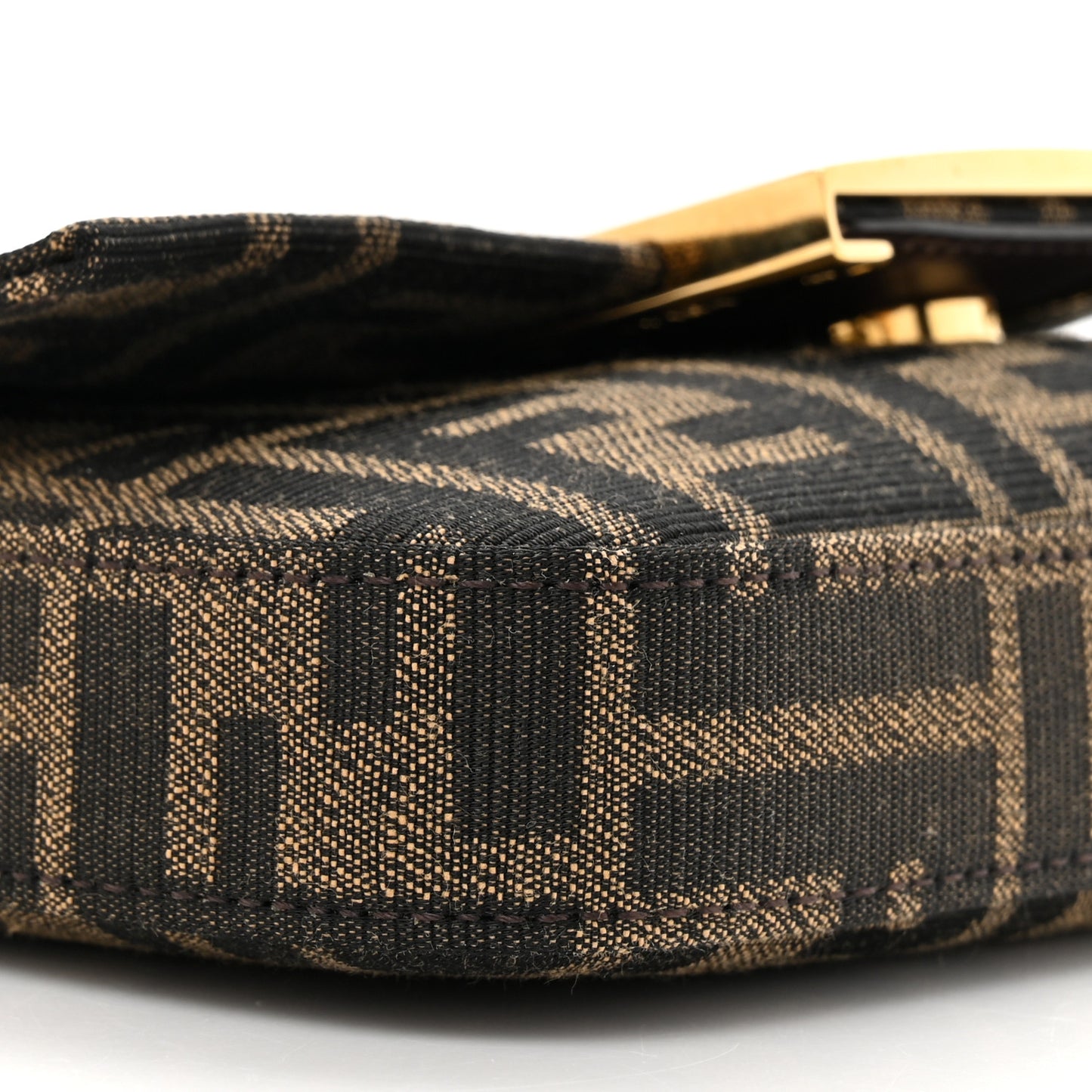 Fabric Jacquard FF 1974 Phone Baguette Tobacco Moro