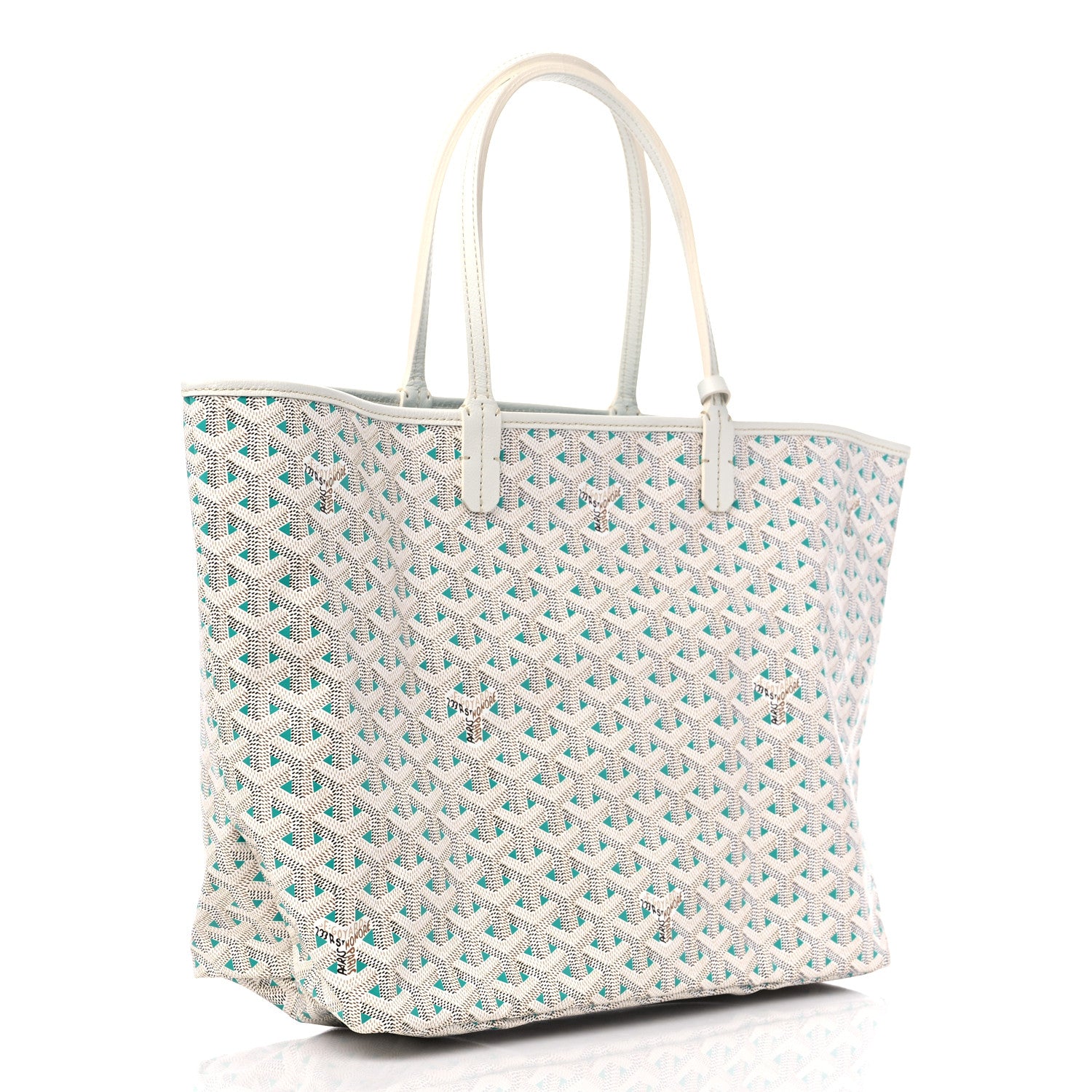 Goyard Goyardine Saint Louis Claire Voie PM White Opaline 4 of 9