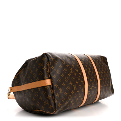 Louis Vuitton Monogram Keepall Bandouliere 55 3 of 16