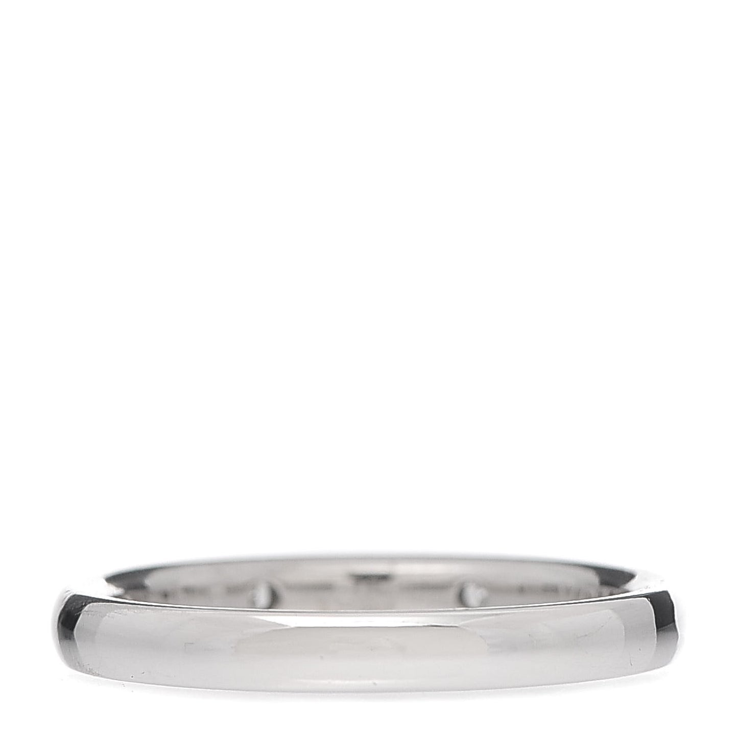 Platinum Diamond Tendrement Etoiles Wedding Band Ring 52 6
