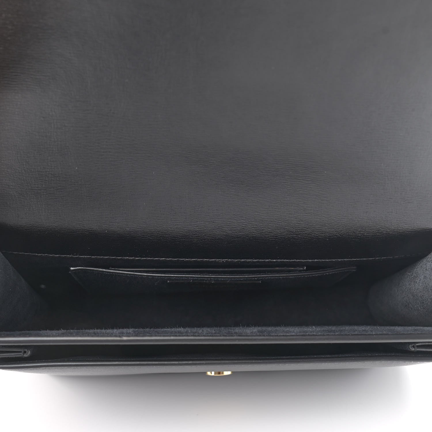Saint Laurent Smooth Calfskin Medium Monogram Sunset Satchel Black 4 of 8