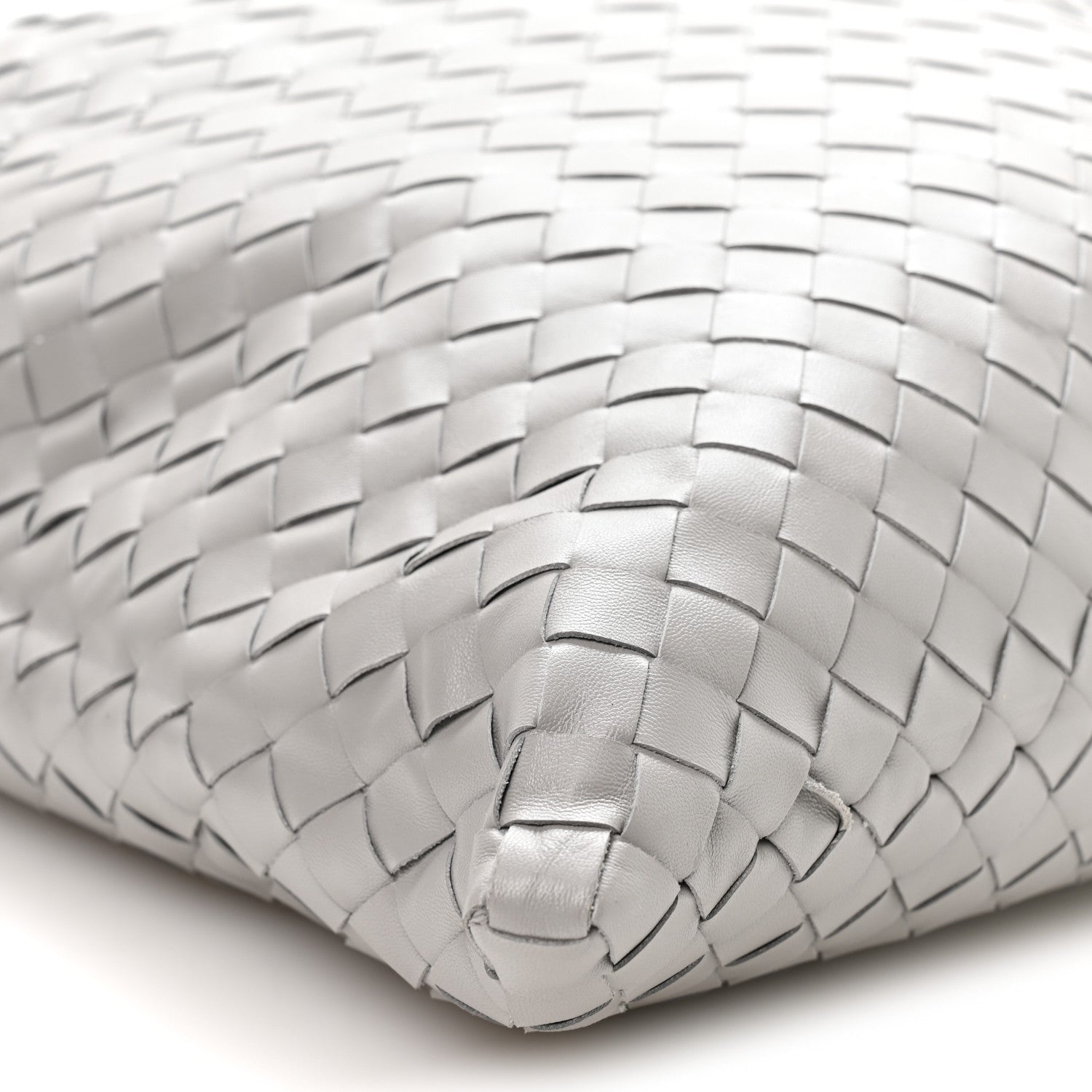Bottega Veneta Calfskin Intrecciato Large Hop Sterling 9 of 10