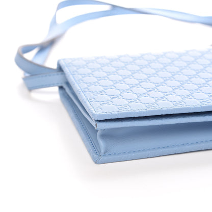 Gucci Microguccissima Crossbody Wallet Mineral Blue 6 of 11