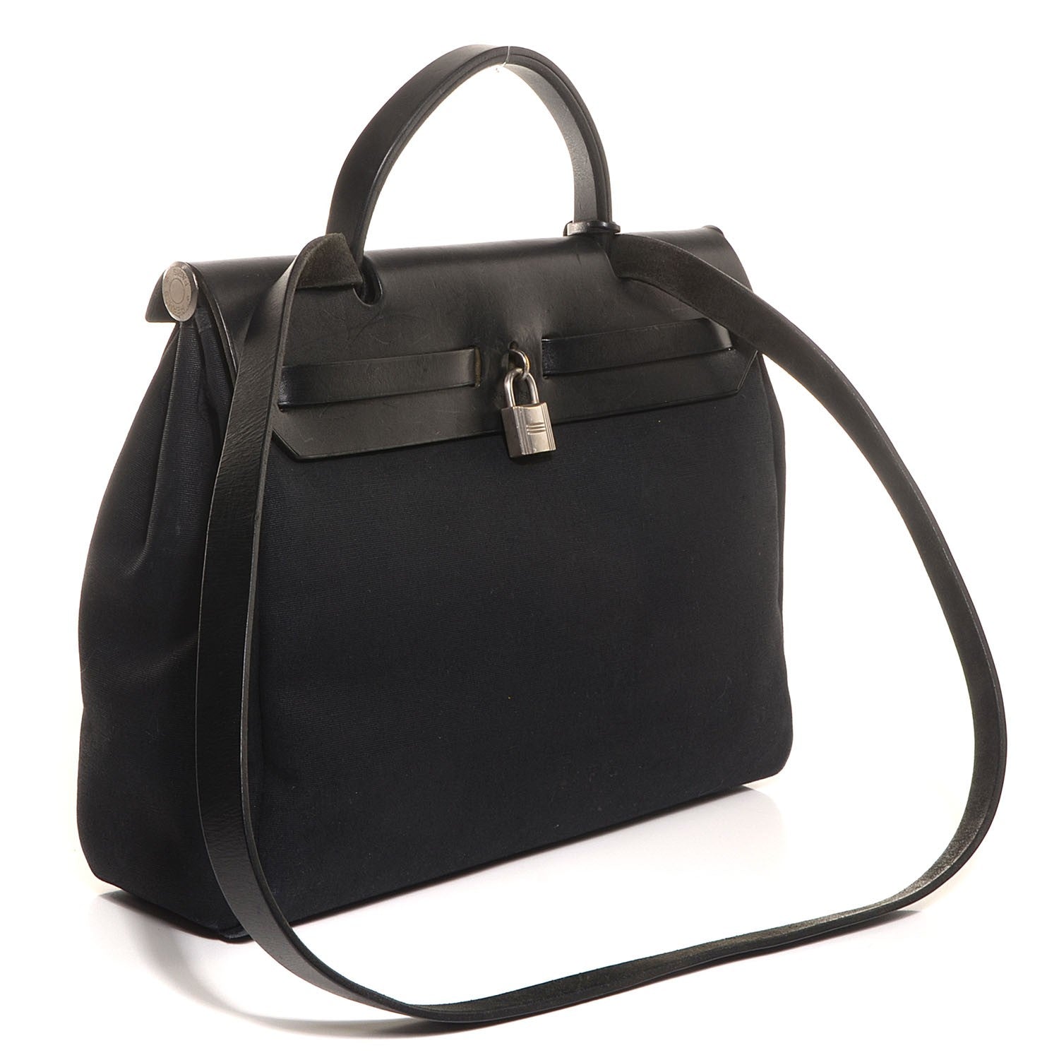 Hermes Toile Herbag 31 PM Black 8 of 14