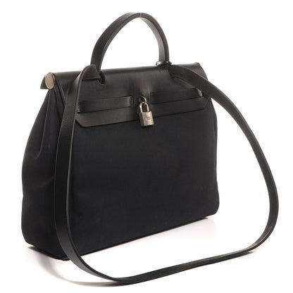 Hermes Toile Herbag 31 PM Black 8 of 14